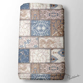 Designer Floral Tiles Digital Printed Fabric Material